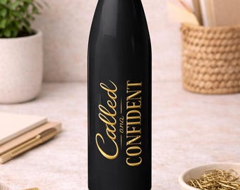 Called & Confident - Stainless Steel Water Bottle