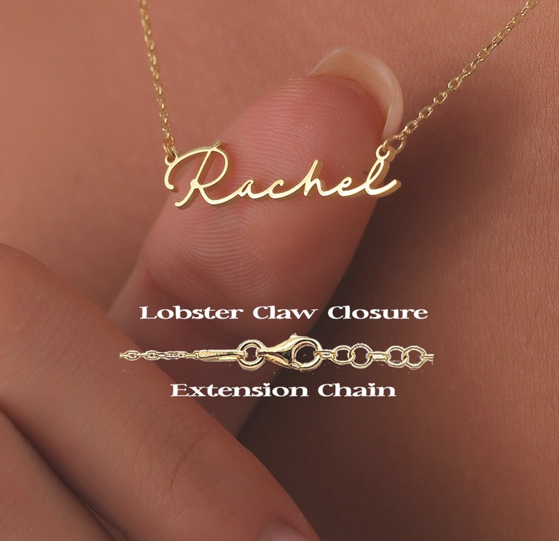 name necklace gold