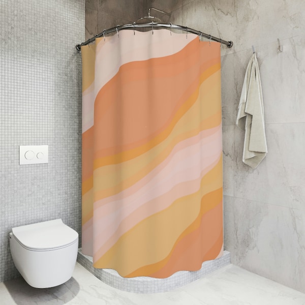Pink Shower Curtain Etsy