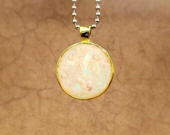 Opalescent Heart Pendant