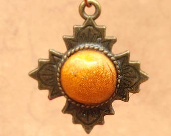 Antique Sun Pendant