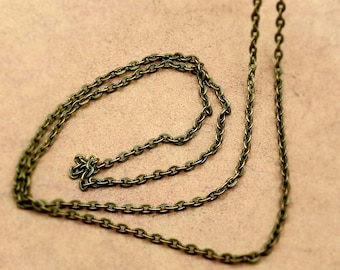 Chain - Oxidized Brass