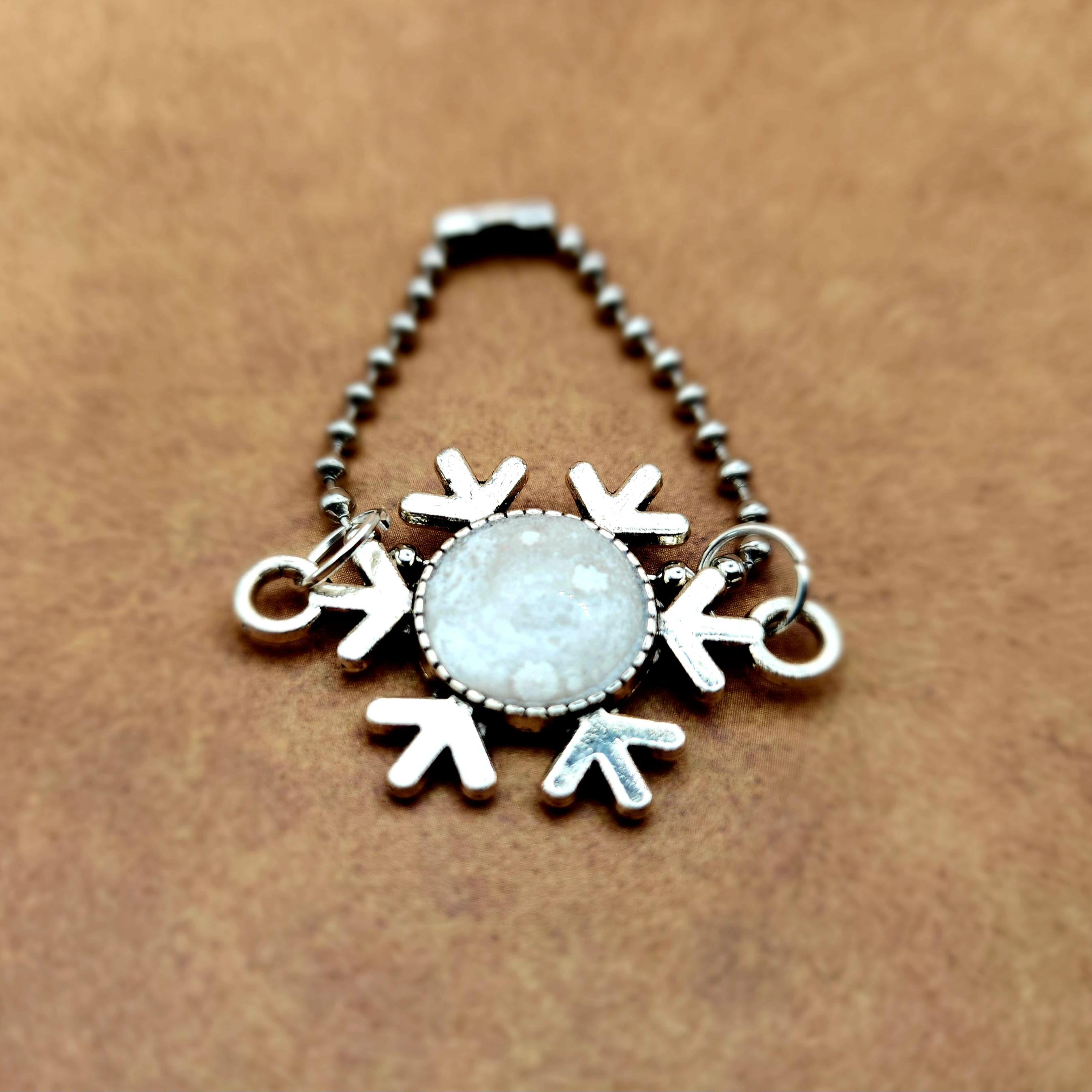スノーフレークペンダント - Etsy 日本