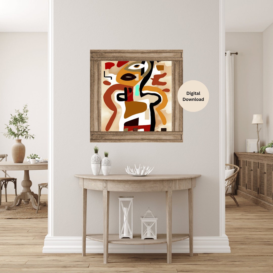 Cubism Wall Art Modern Art Print Art Lovers Gift New House Etsy