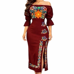 mexican wedding bridesmaid dresses Free Spirited Bohemian Mexico Wedding & Rue De Seine Dress