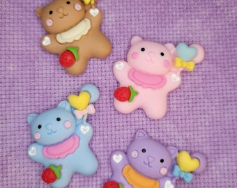 Chat Kawaii avec ballons Magnétique Needle Minder | Garde-couverture | Point de croix | Peinture au diamant