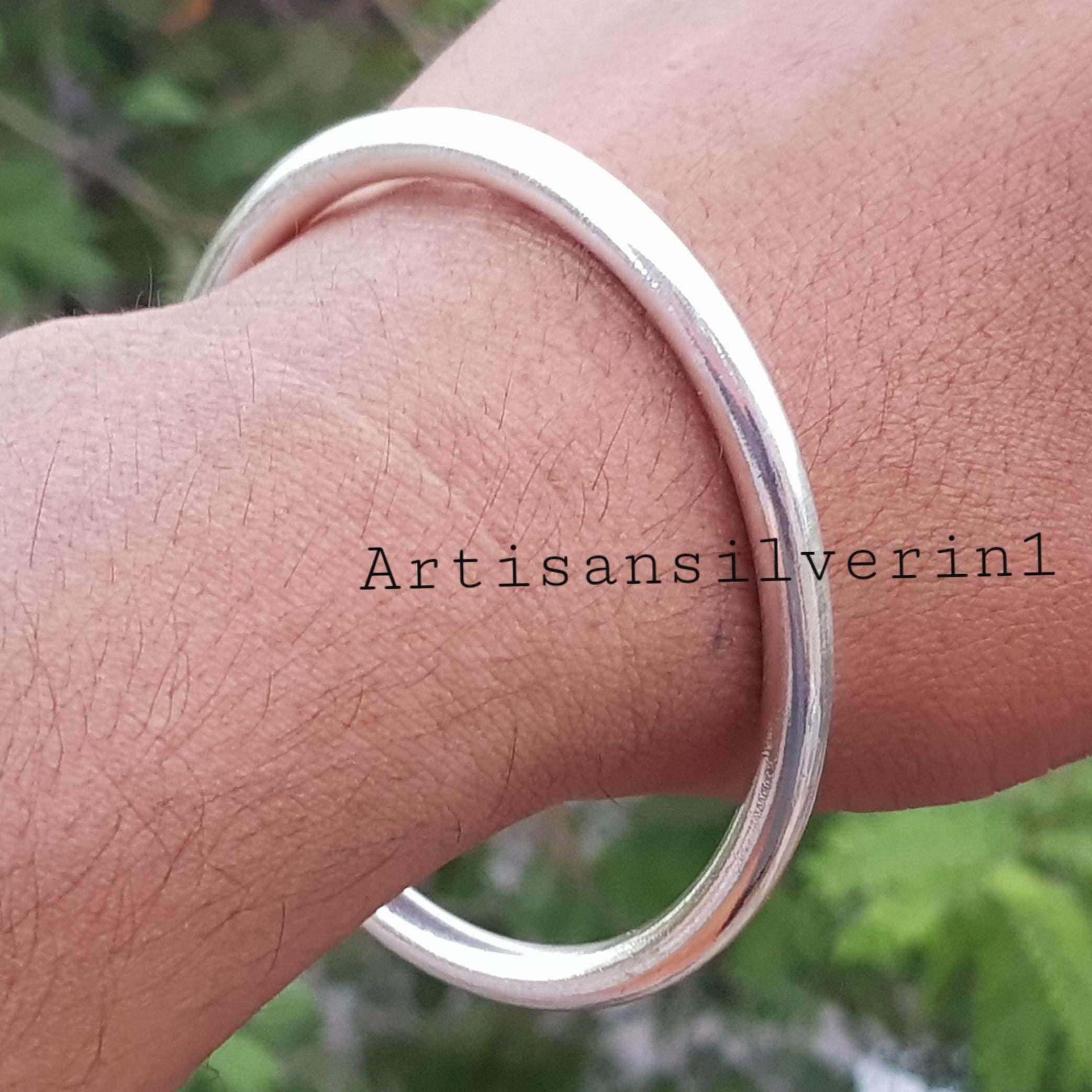 定番の中古商品 bangle silver Vintage - 日本 Etsy アクセサリー