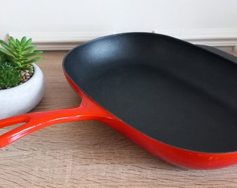 Le Creuset Ovale Bratpfanne aus Gusseisen