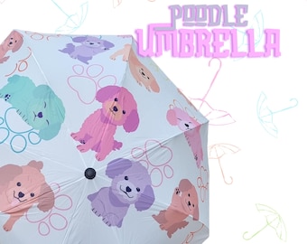 Icelandic Sheepdog Umbrella - Semi Automatic Icelandic Sheepdog Umbrella - Semi Automatic
