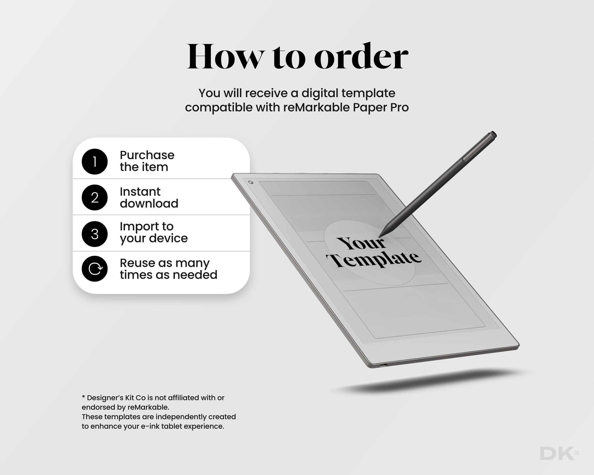 Remarkable Paperpro Notes.pdf Notebook Cover Bundle for Remarkable Paper Pro PDF Notebook Cover for ...