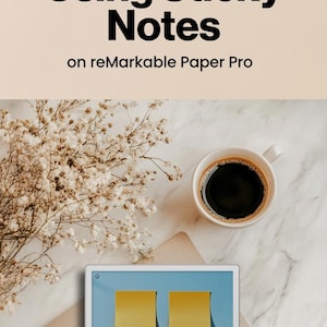 Sticky Notes for Remarkable Pro Template Sticker Note Eink List ...