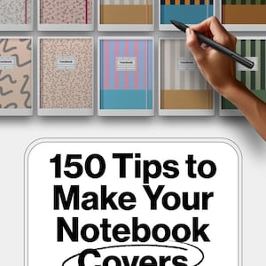 Notebook Covers for reMarkable Paper Pro Template PDF Notebook Cover Colorful Eink for reMarkable Pro Planner Organiser Smart Notepad rMPP
