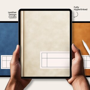 Hyperlinked Notebook Bundle for Goodnotes Minimalist iPad Notebook Digital Journal Template for Notability Planner Note Taking Set