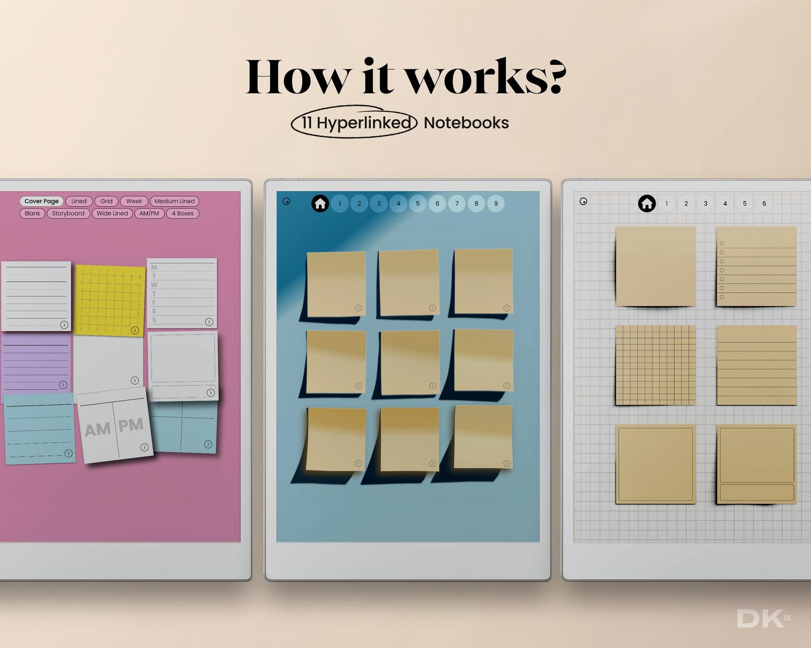 Sticky Notes for Remarkable Pro Template Sticker Note Eink List ...