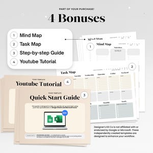 Task Tracker and Daily Workflow Spreadsheet for Google Sheets Project Management Template for Small Business Professional Productivity Tool image 7