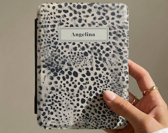 Custom Dotted Case for Kindle Aesthetic Dot Pattern Sleeve Book Lover Cover Reading Gift for Her Bookish Gift Chic eReader Sleeve