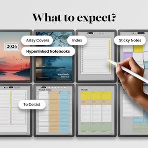 Productivity Bundle for Kindle Scribe Colorsoft | 900+ Items (Digital Download)