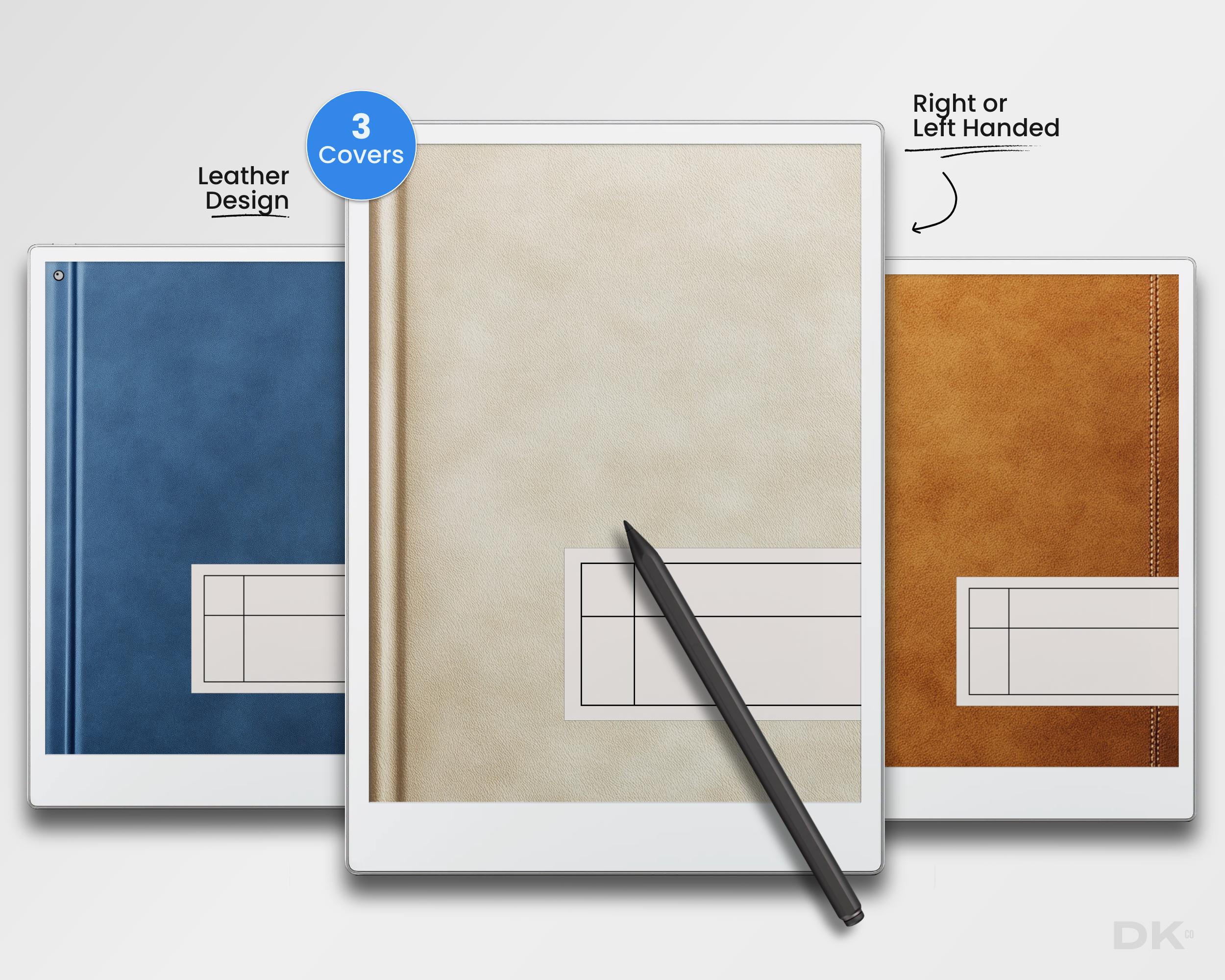 Hyperlinked Notebook Bundle for Remarkable Paper Pro Minimalist Eink ...