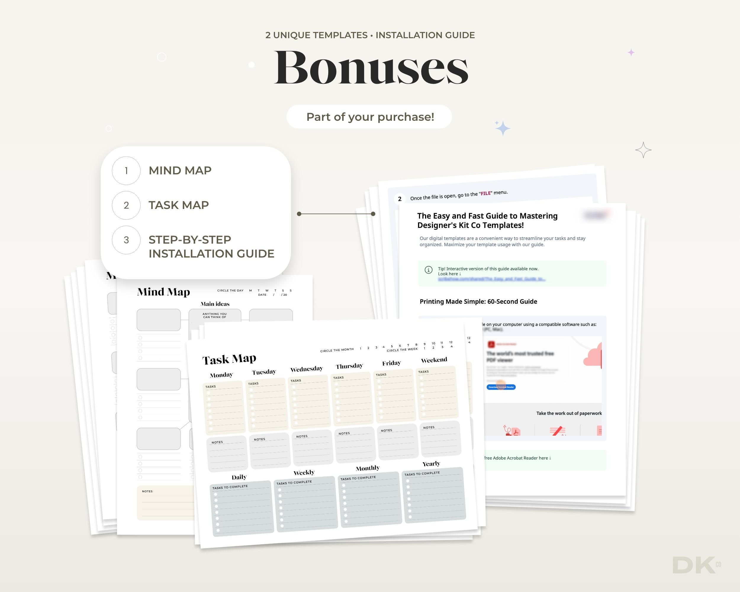 Digital CEO Planner Printable CEO Business Planner Small Business ...
