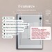 Sticky Notes for Remarkable 2 Template Sticker Note Eink List Notebook ...