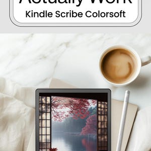 Legal Pad for Kindle Scribe Colorsoft Digital Notes Template Productivity Memo Notebook Hyperlinked PDF Planner