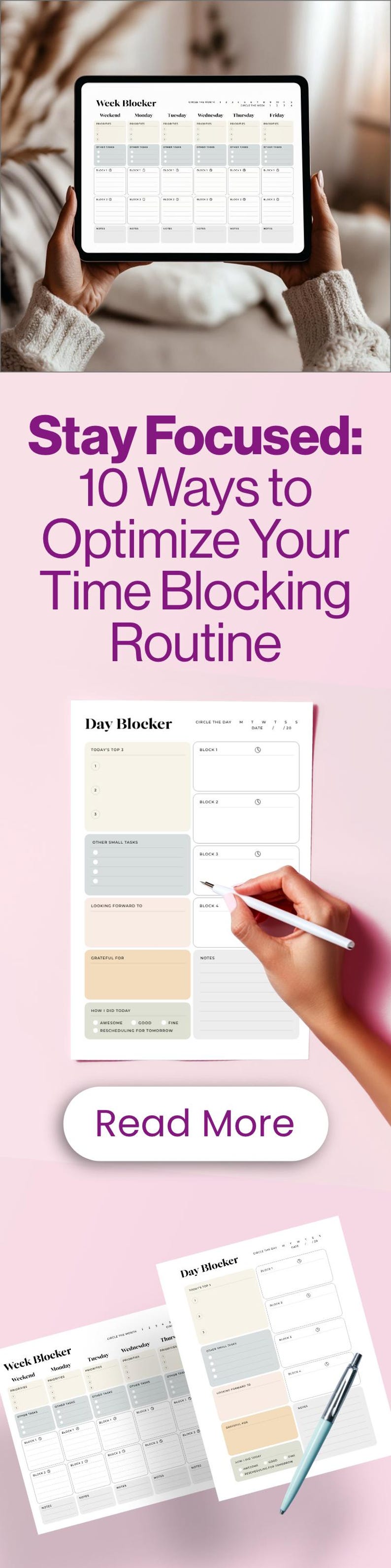 Task Management System Digital Planning Template Time Blocking Framework Professional Organization Tools Weekly Schedule Design Priority Management Solution Focus Enhancement Package Print Ready Format Daily Template Collection Efficiency