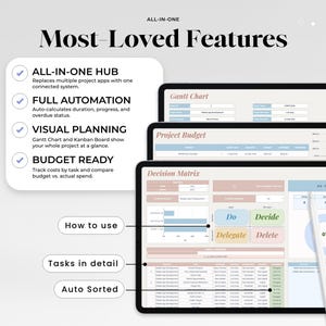 Kanban board layout inside the spreadsheet with to-do, in-progress and done columns, giving small business teams a simple drag-free way to manage tasks in Google Sheets or Excel.