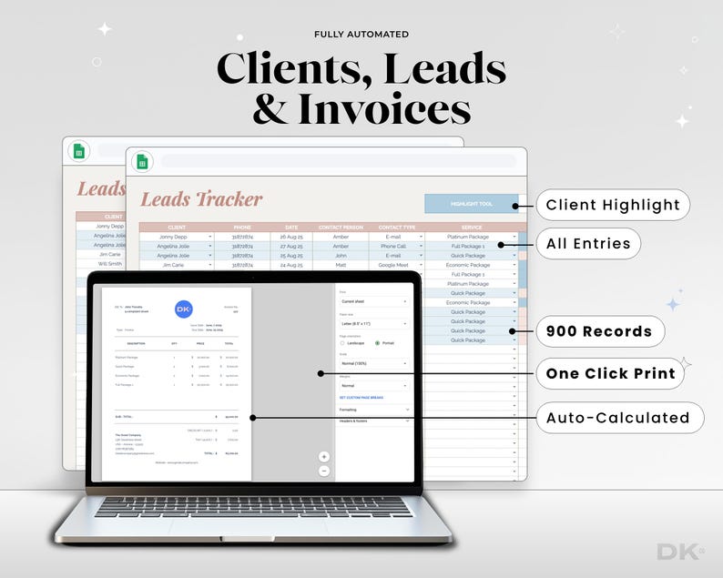 Easy Bookkeeping Template for Small Business Finance Spreadsheet Income ...