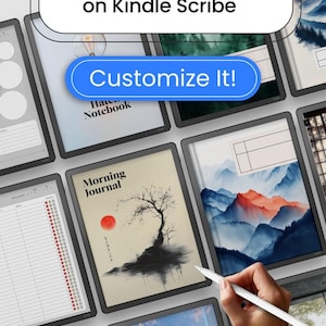 Productivity Bundle for Kindle Scribe Colorsoft | 1100+ Items (Digital Download)
