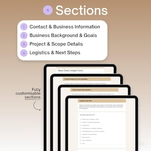 Client Intake Form Google Forms for Coaching Consultation Editable Onboarding Questionnaire Service Business Client Information Template