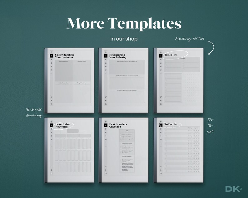 Remarkable Weekly Planner Digital Template Weekly Calendar to Do List ...