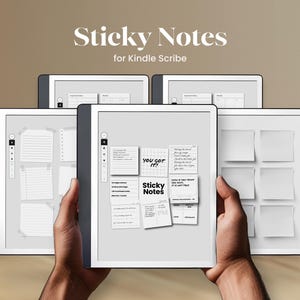 Note adesive digitali per Kindle Scribe Appunti riutilizzabili Pianificazione del lavoro Modelli generali per studenti Professionisti Scrittori Creativi