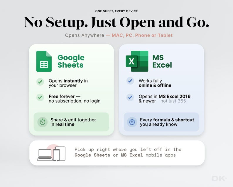 Automated Task Master & Workflow Organizer (Google Sheets, Excel) image 9