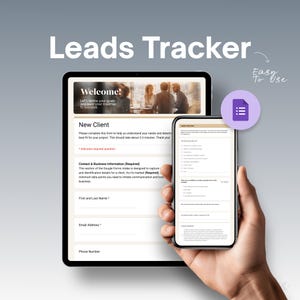 Automated Client Lead Tracker for Google Forms and Google Slides Sales Pipeline CRM 2026 Lead Capture Form and Presentation Workflow Tool