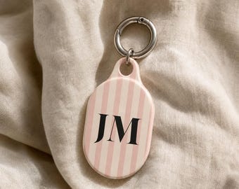 Personalized Keychain for AirTag and Luggage Tag Travel Gift for Her Custom Gift Bundle Monogram Travel Accessories Bridesmaid Gift