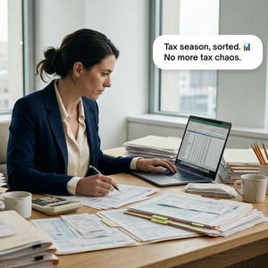 Small Business Spreadsheet Tax Preparation Digital Template Excel Accounting System Organization Financial Tracking Tool Entrepreneur