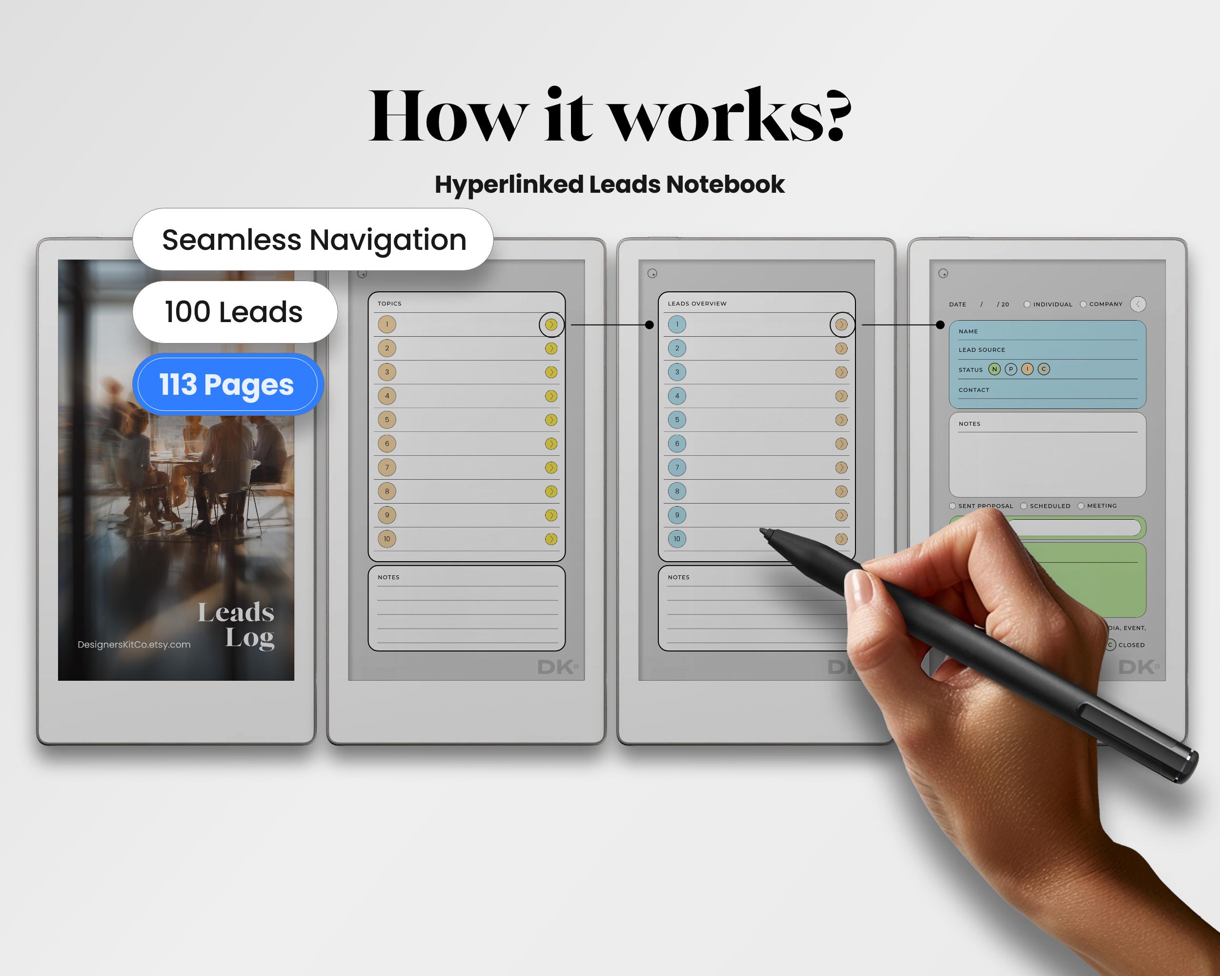Leads Tracker for Remarkable Move Template Client Tracker Lead Log ...