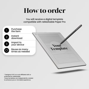 Goal Planner for Remarkable Paper Pro Template Eink Goal Tracker for ...