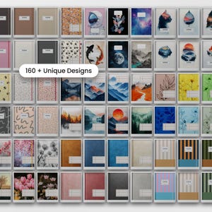 Notebook Covers for reMarkable Paper Pro Template PDF Notebook Cover Colorful Eink for reMarkable Pro Planner Organiser Smart Notepad rMPP