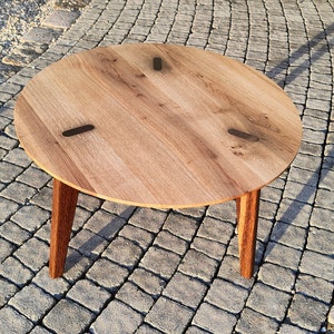 Coffee table solid oak