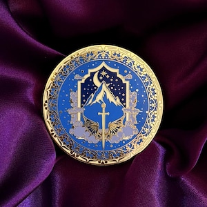 Nightfall Phone Grip | E-reader Holder, Booktok Accessory | ACOTAR | Glow in the Dark