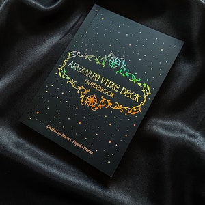 Arcanum Vitae Deck | Lenormand Cartomancy Tarot Cards | Minimalistic Cards with Rainbow | Gold Edges | Beginners and Experts with Guide Book image 7