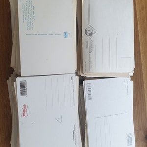 Blank Vintage Postkarten 1900-1980 nicht unbenutzt für Postcrossing Hochzeitsgästebuch Sammelkorrespondenz aus +100.000 Lot