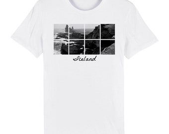 ICELAND - Londrangar - Unisex T-shirt made of organic cotton with crew neck