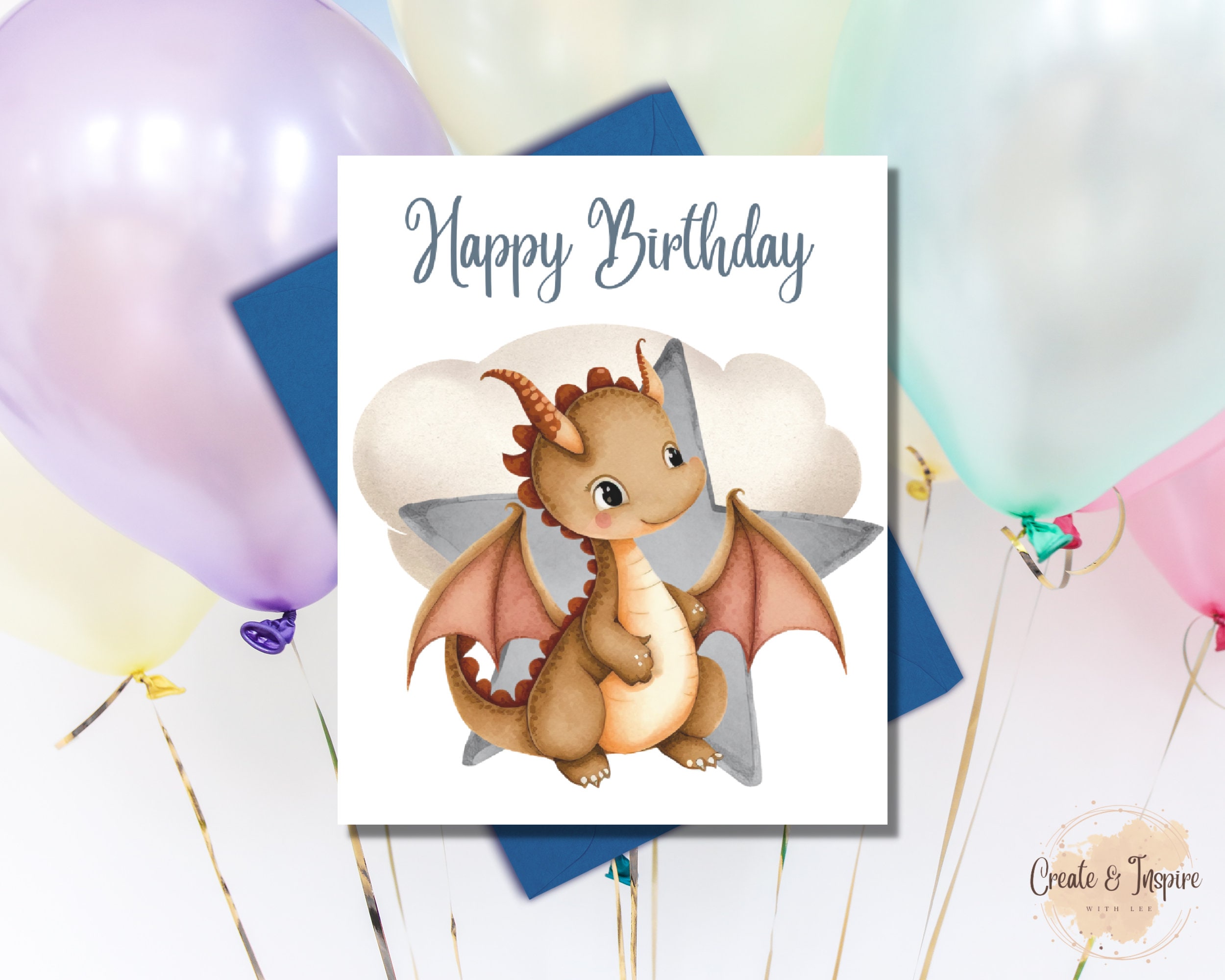 Biglietto di auguri di compleanno di Dragon Trainer - Regalo di compleanno personalizzato, Sdentato - Italia