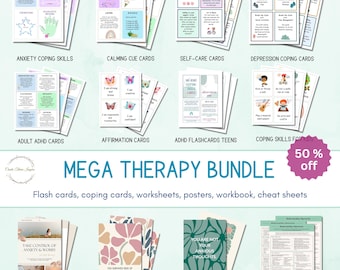 Therapiebundel, bronnen voor geestelijke gezondheid, copingvaardigheden (digitale download)