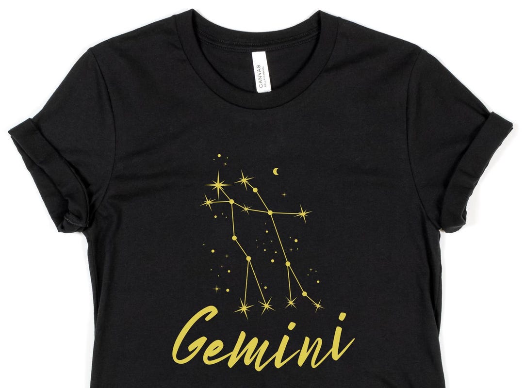 Best Gemini Constellation T Shirt