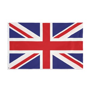 Christmas Union Jack Double-Sided Flag | Perfect for Celebrations, Home, and Outdoor Events, British Flag, Patriotic Decor, Festival Flags
