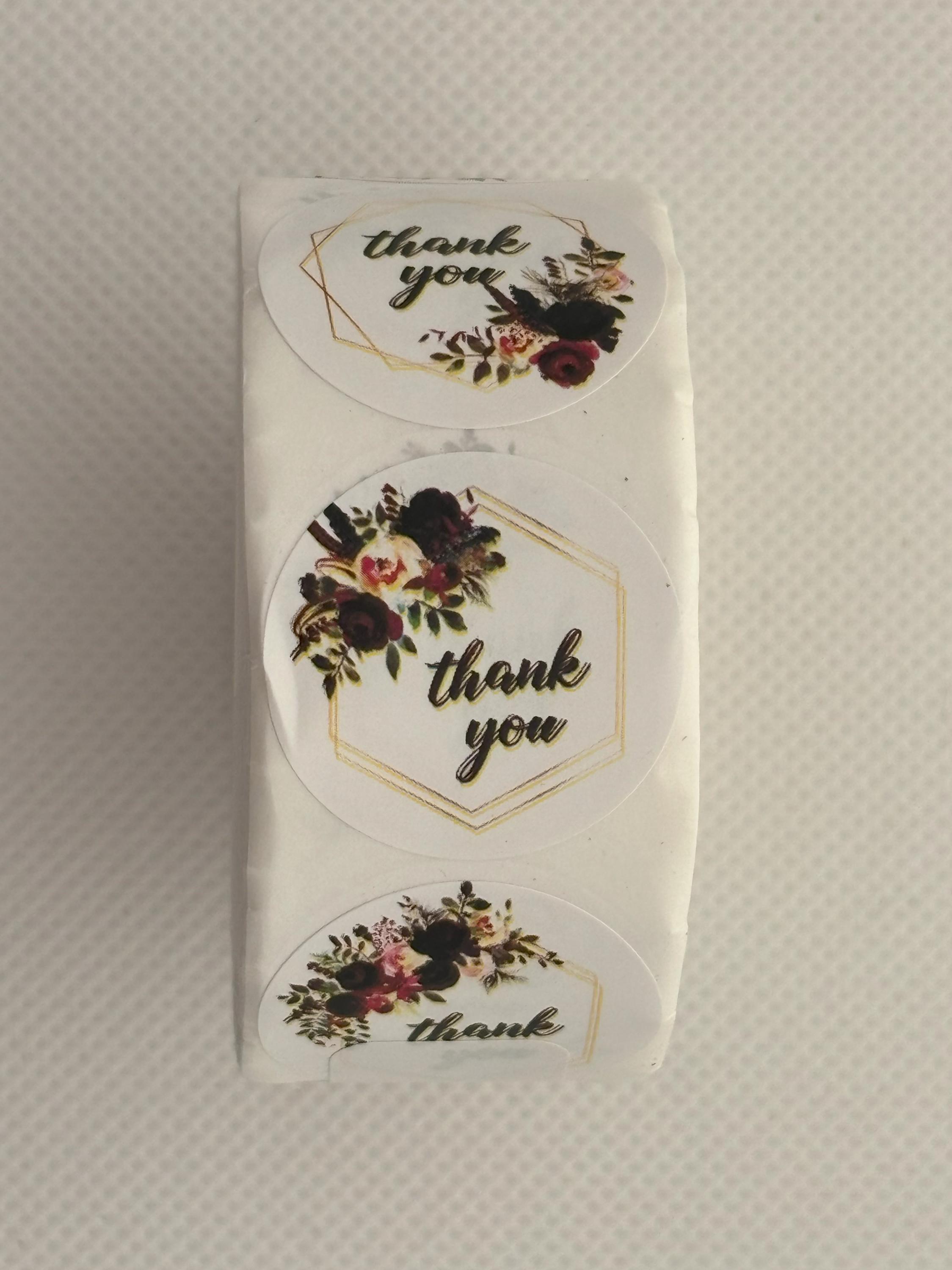 THANK YOU Stickers, 