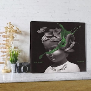 Lil Baby Gunna Drip Harder Album Poster Canvas Art Music Album Poster ...